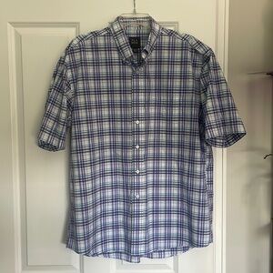 Jos A Bank Short Sleeve Button-Down Shirt
